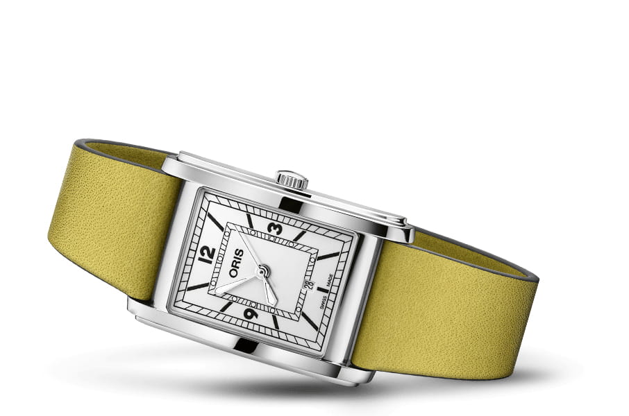 Oris Oris Rectangular 01 561 7783 4061-07 5 19 15 , наручные мужские часы фото под углом